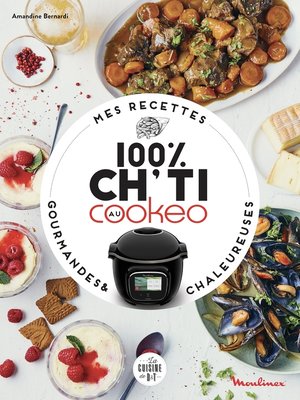 cover image of Mes recettes 100 % ch'ti au Cookeo